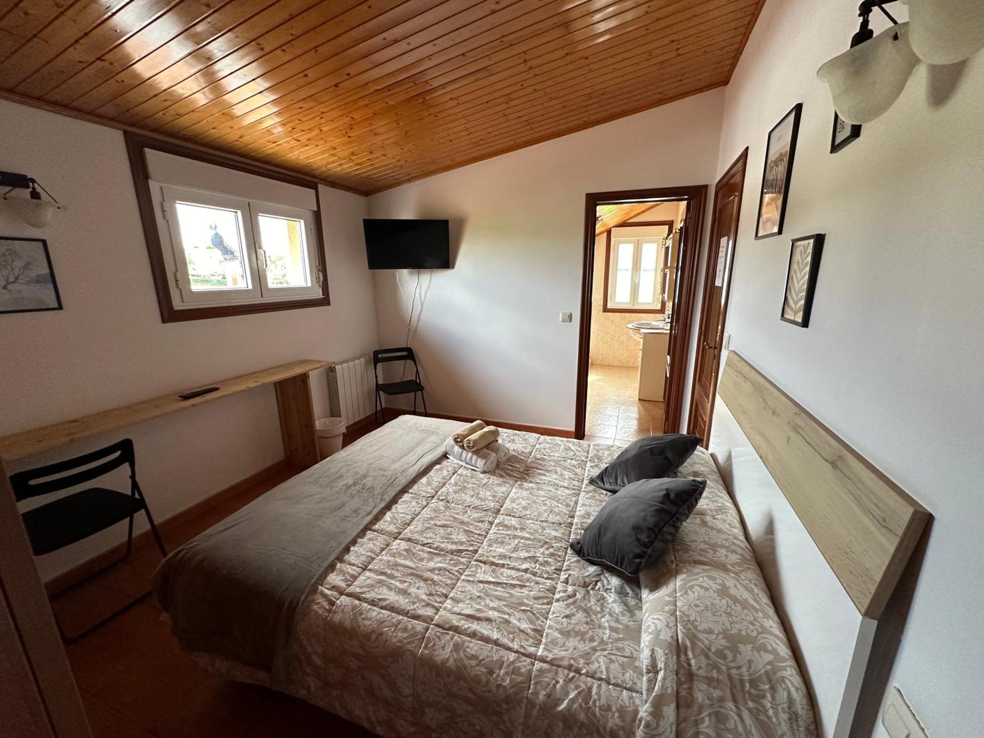 Pension Codesal O Pedrouzo Bagian luar foto